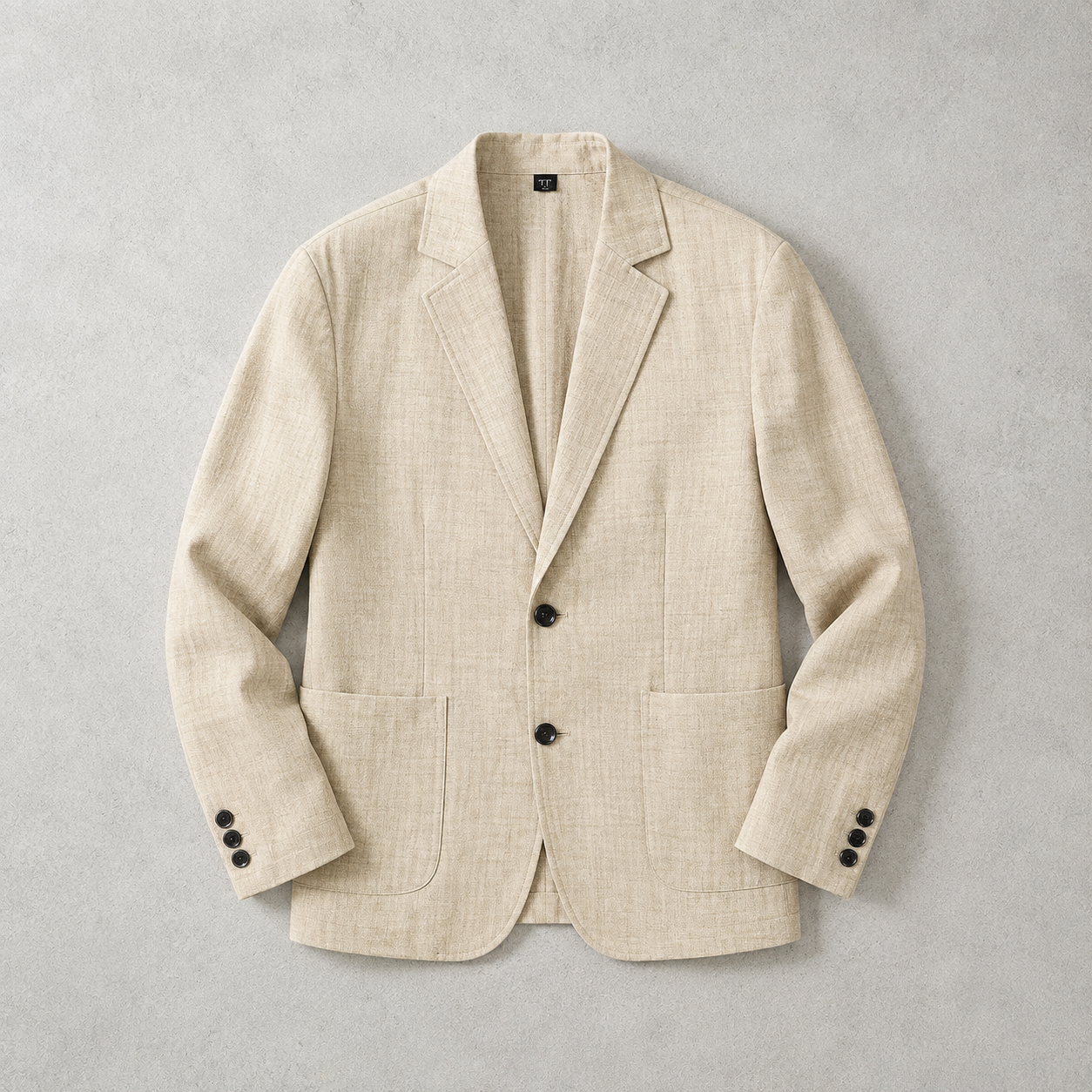 The Avignon Textured Linen Blend Blazer