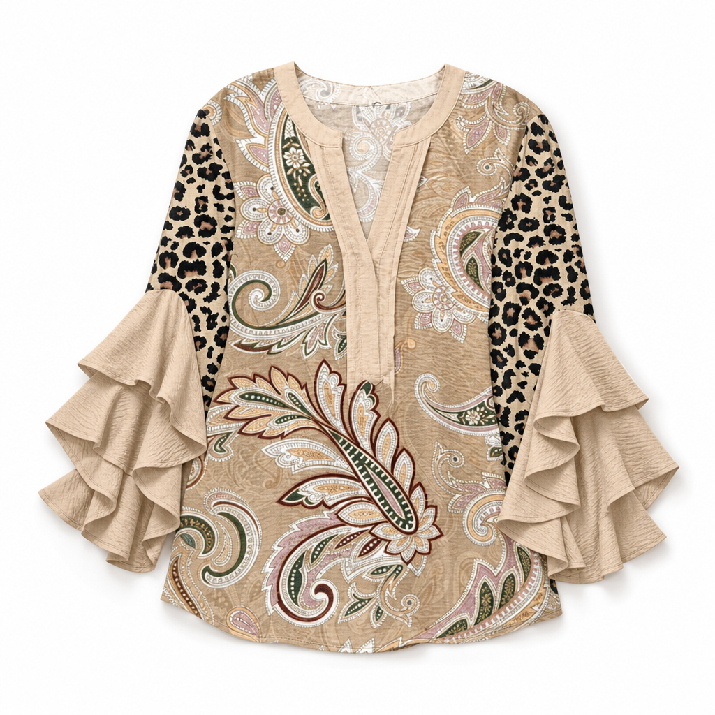 The Toinette Ruffle Blouse