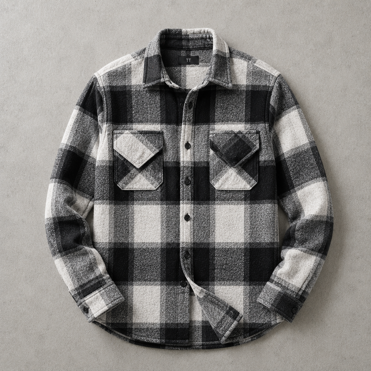 The Verona Brushed Plaid Shacket