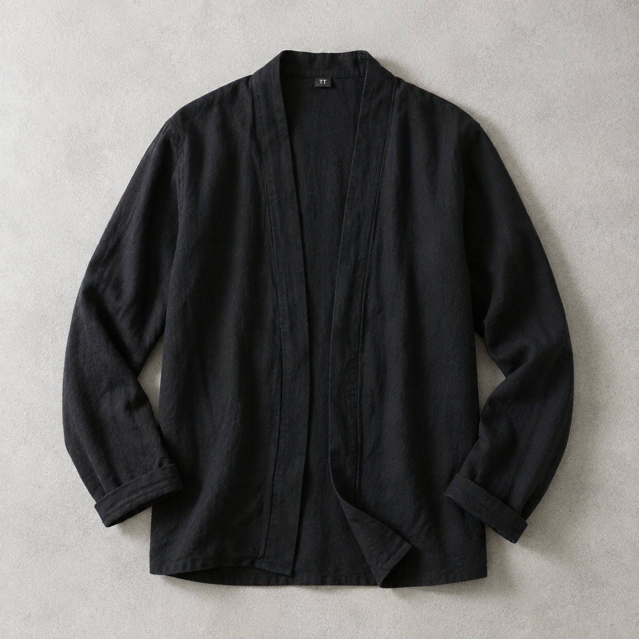 The Parma Open Front Linen Cardigan