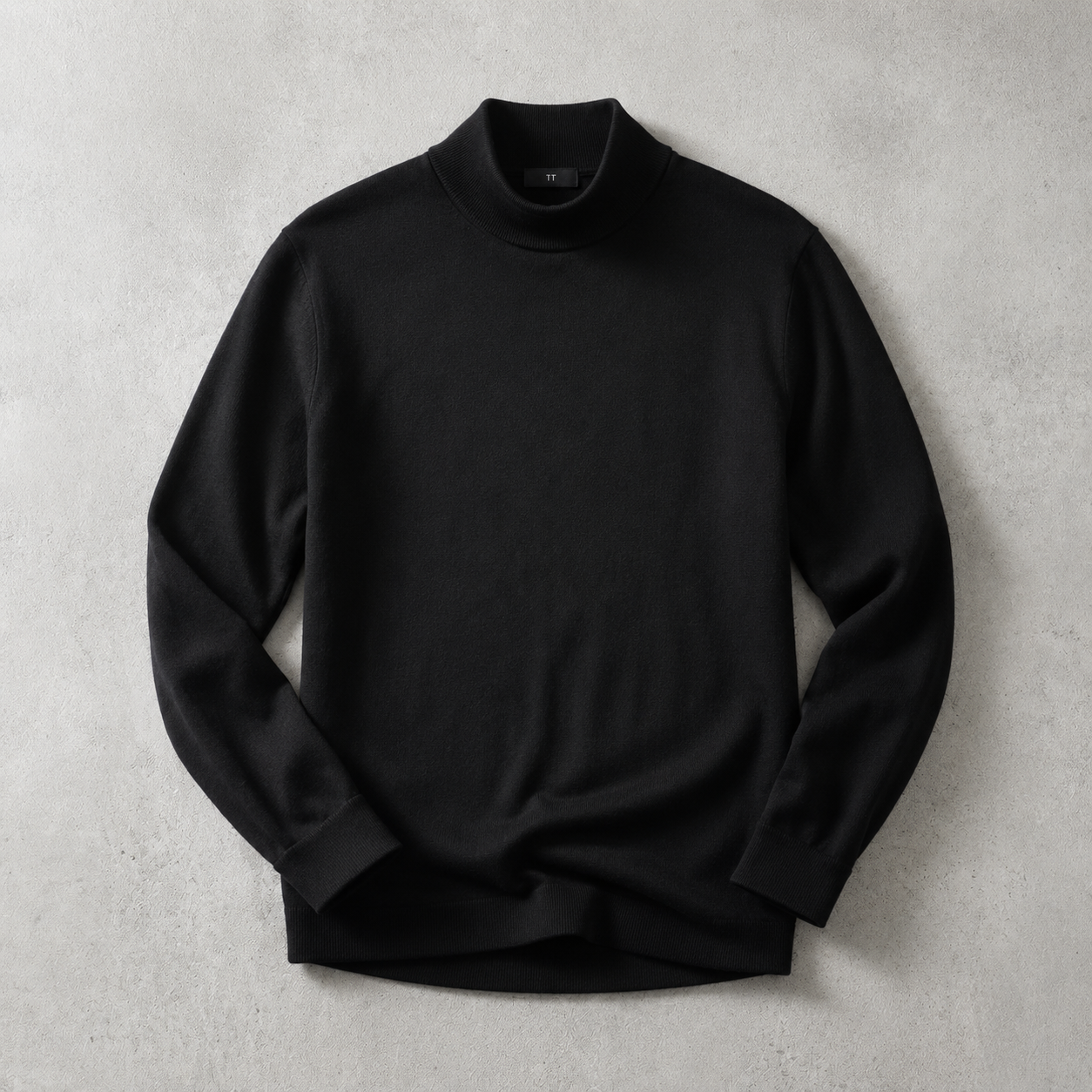 The Menton Mock Neck Knit Sweater