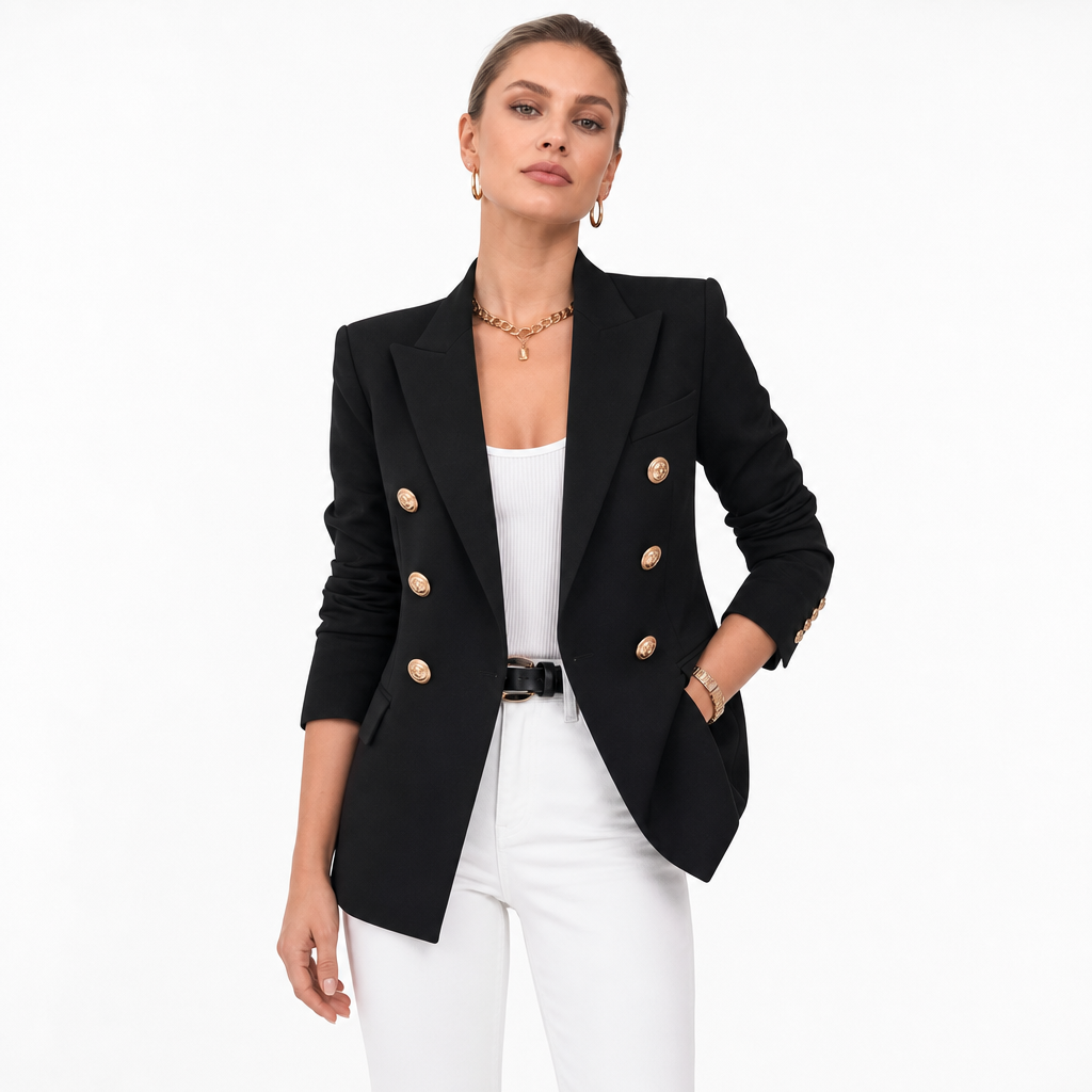 The Soline Double-Breasted Blazer