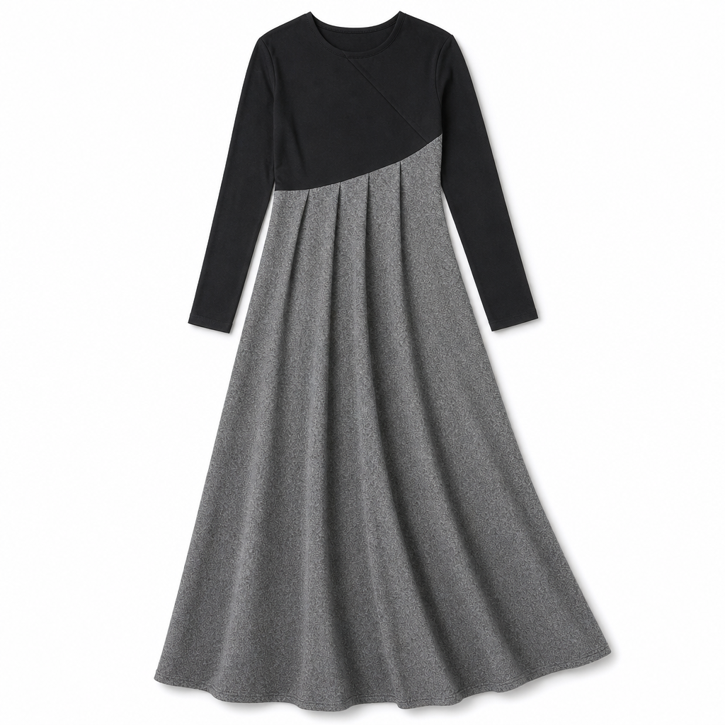The Rachel Colourblock Maxi Dress
