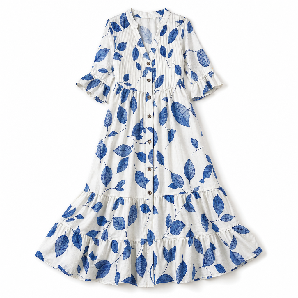 The Livie Maxi Shirt Dress