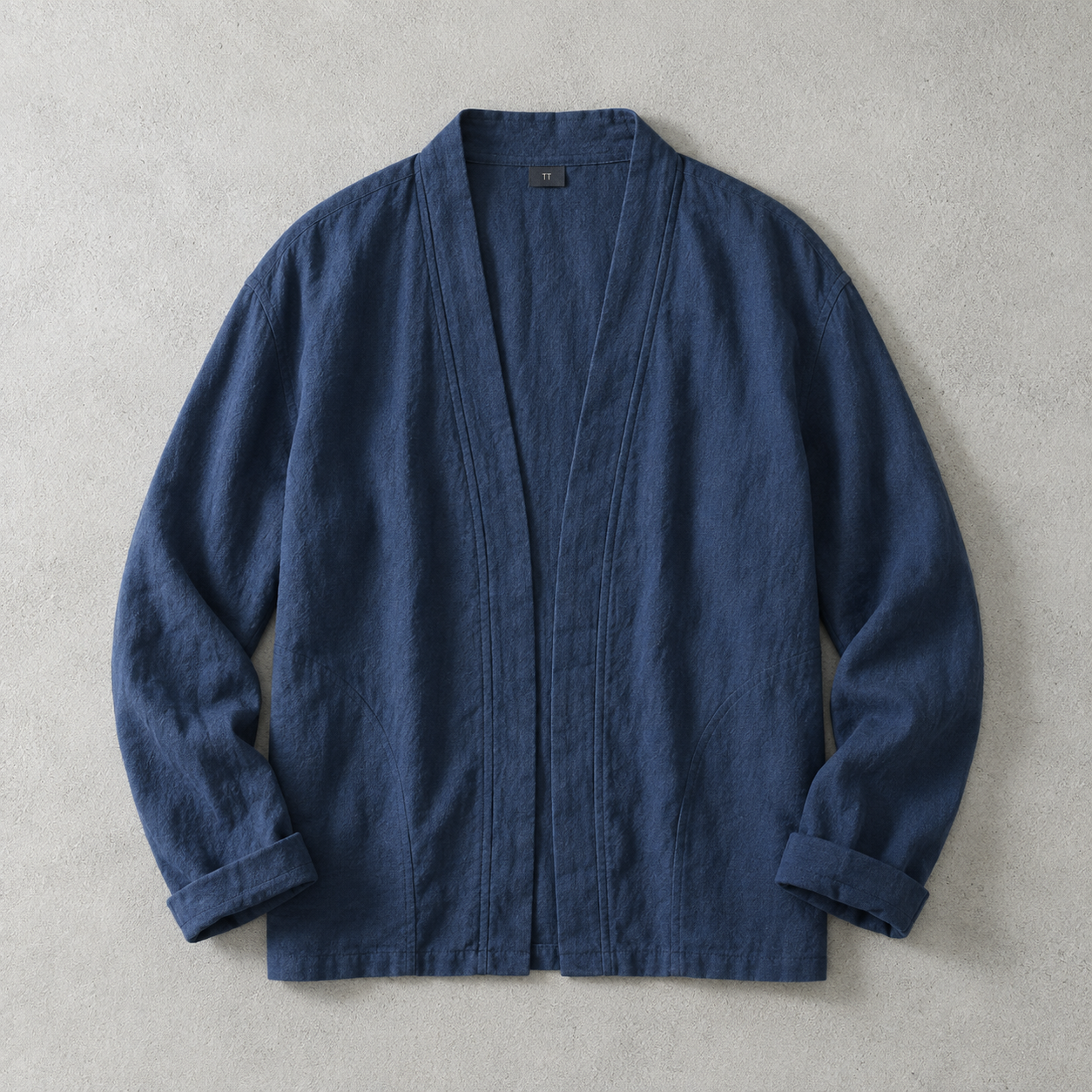 The Parma Open Front Linen Cardigan