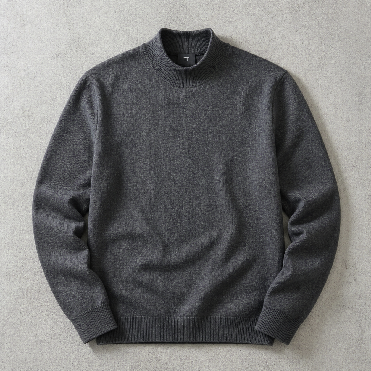 The Menton Mock Neck Knit Sweater