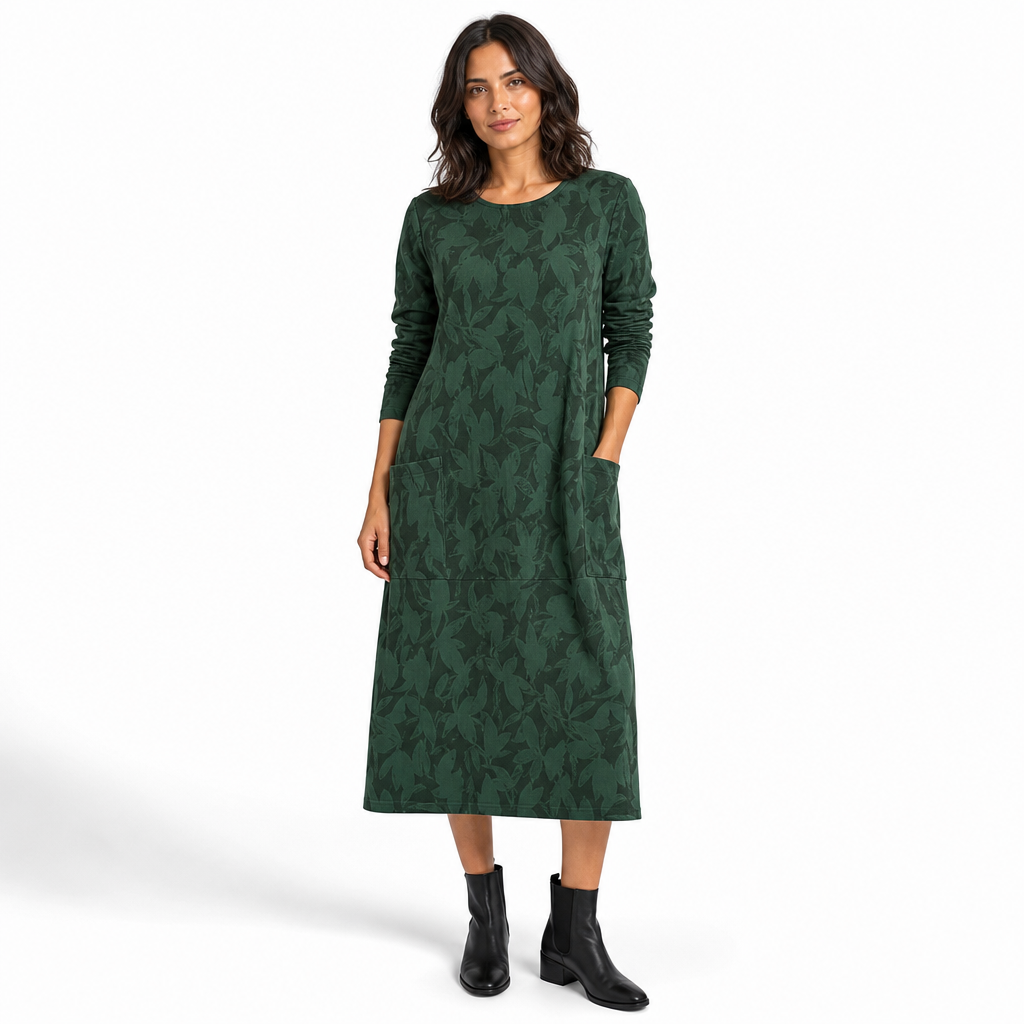 The Elizabet Knit Midi Dress