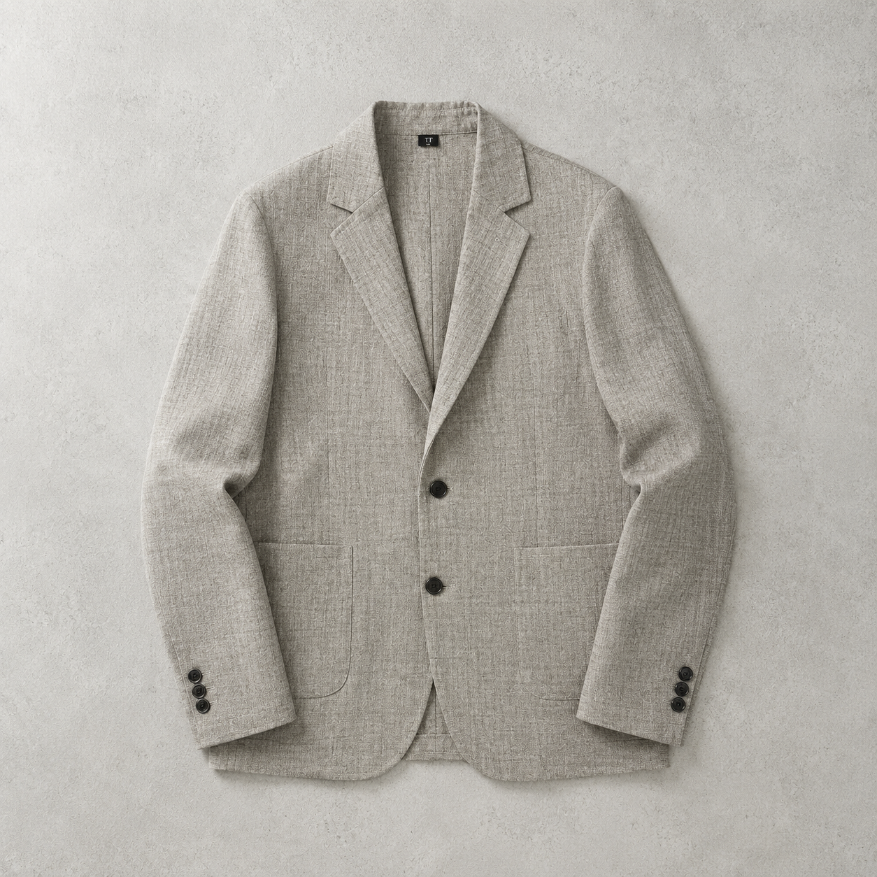 The Avignon Textured Linen Blend Blazer