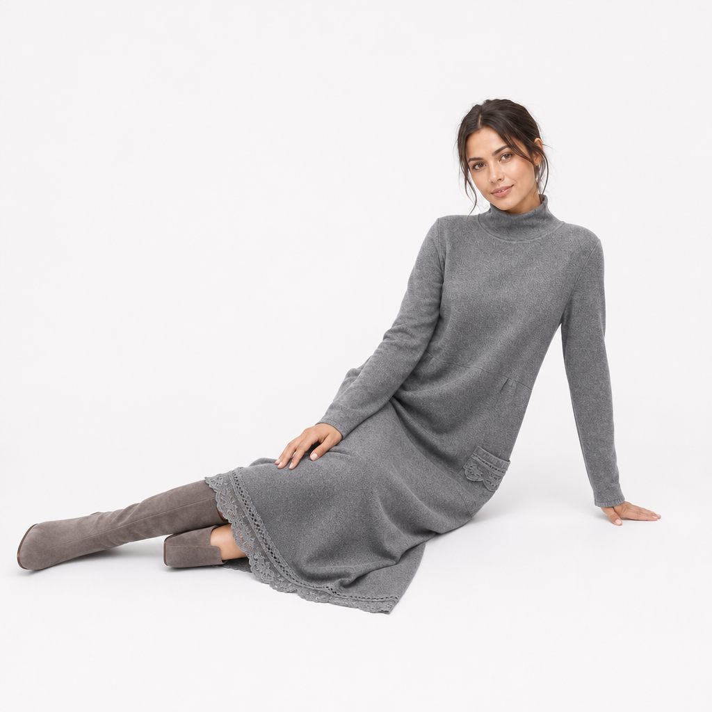 The Greta Knit Maxi Dress