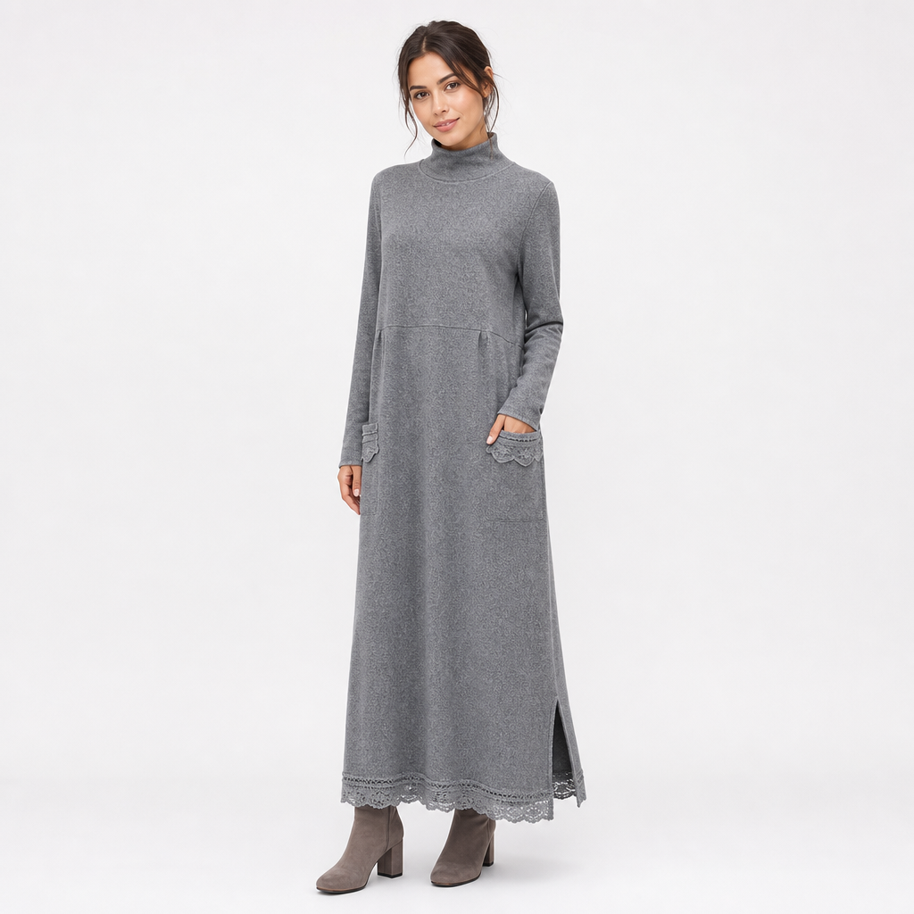 The Greta Knit Maxi Dress