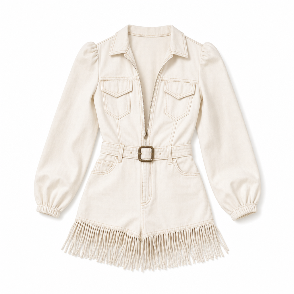 The Marise Denim Mini Dress