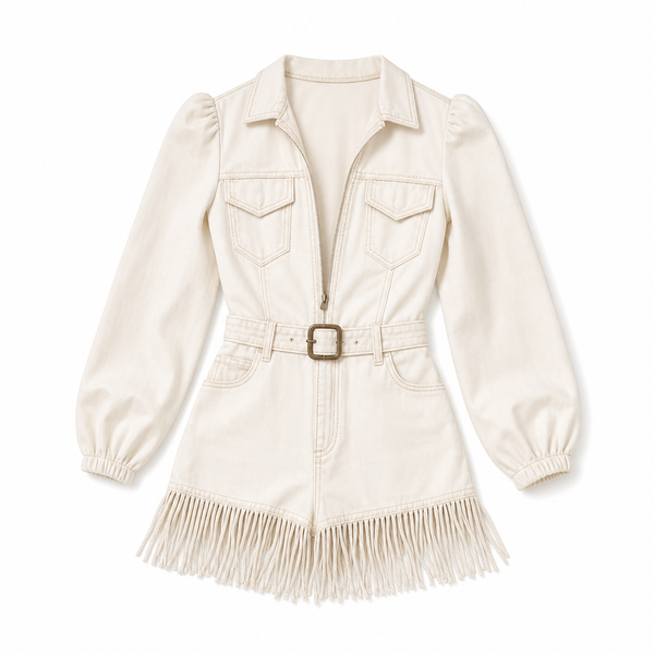 The Marise Denim Mini Dress