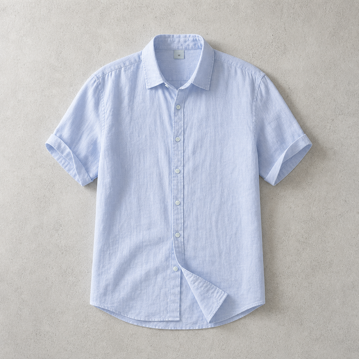 The Lucca Short Sleeve Linen Shirt