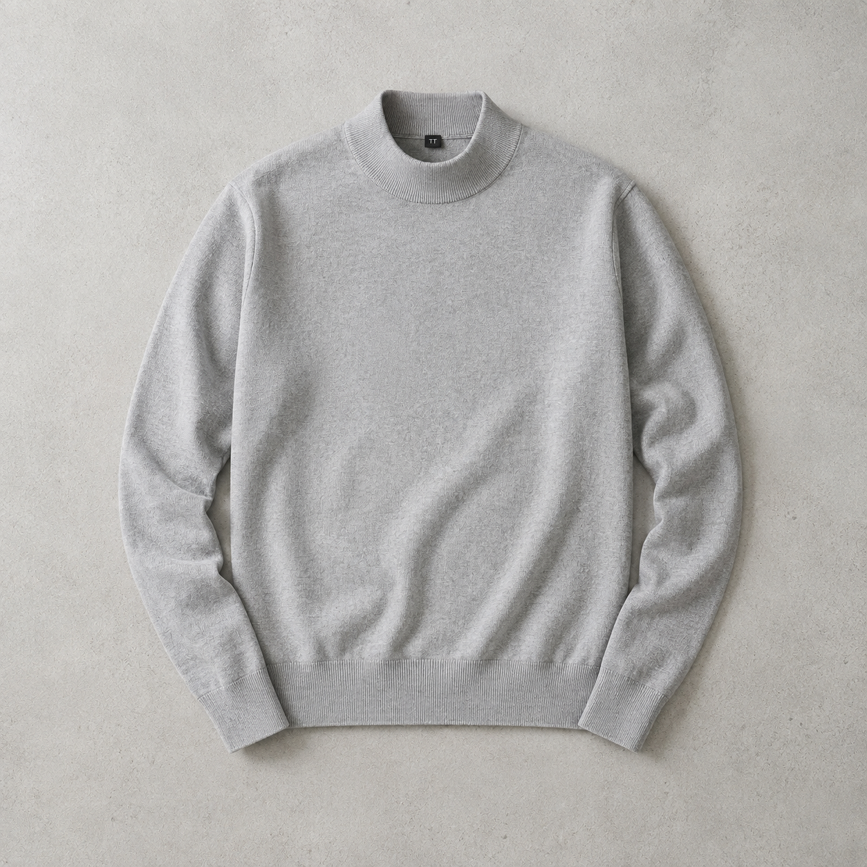 The Menton Mock Neck Knit Sweater