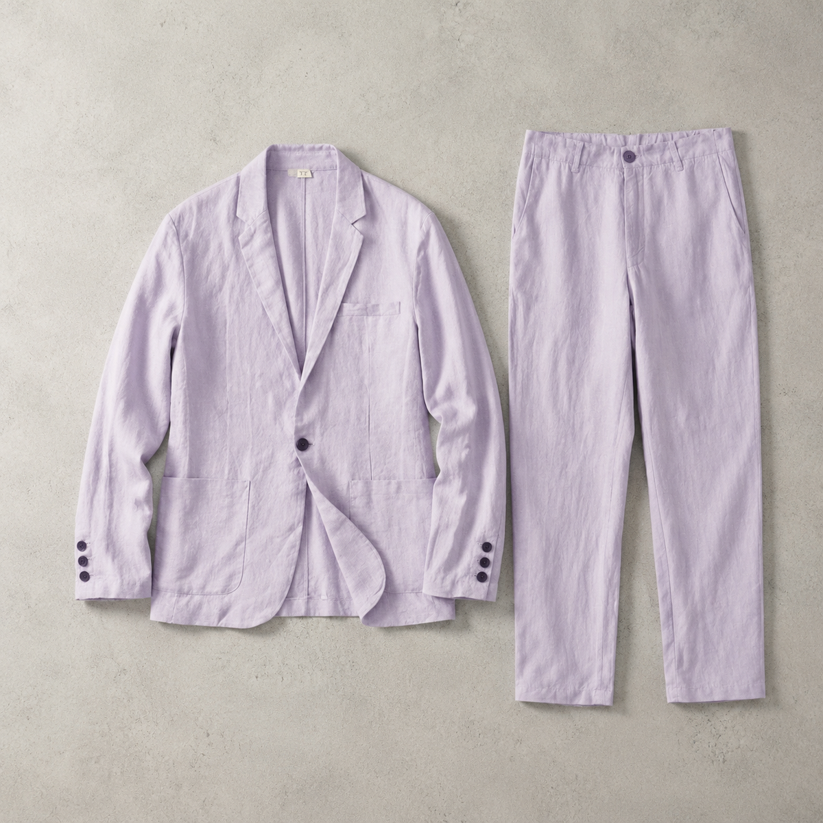 The Positano Linen Blazer And Trouser Set
