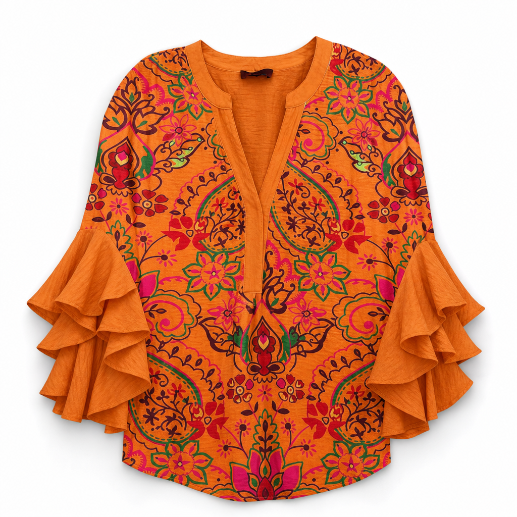 The Toinette Ruffle Blouse