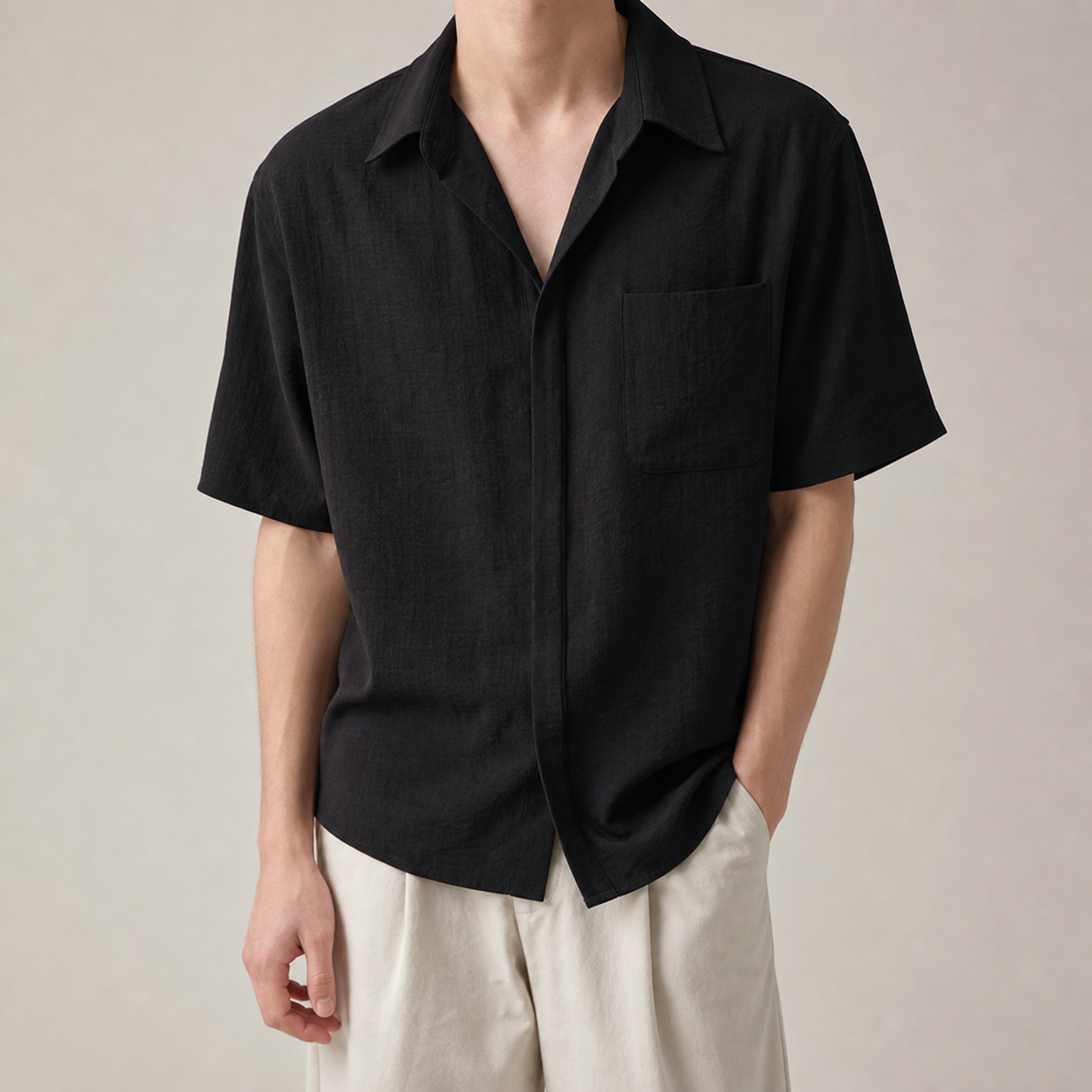 The Como Textured Short Sleeve Shirt