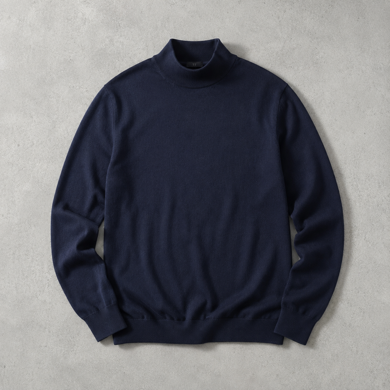 The Menton Mock Neck Knit Sweater