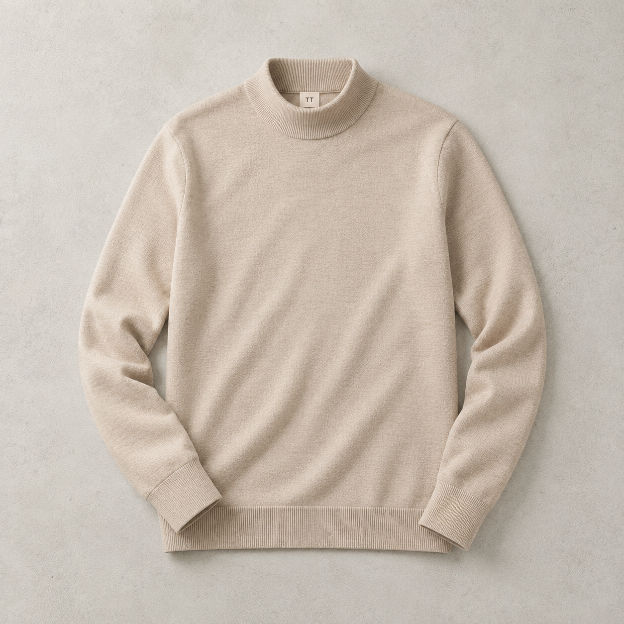 The Menton Mock Neck Knit Sweater