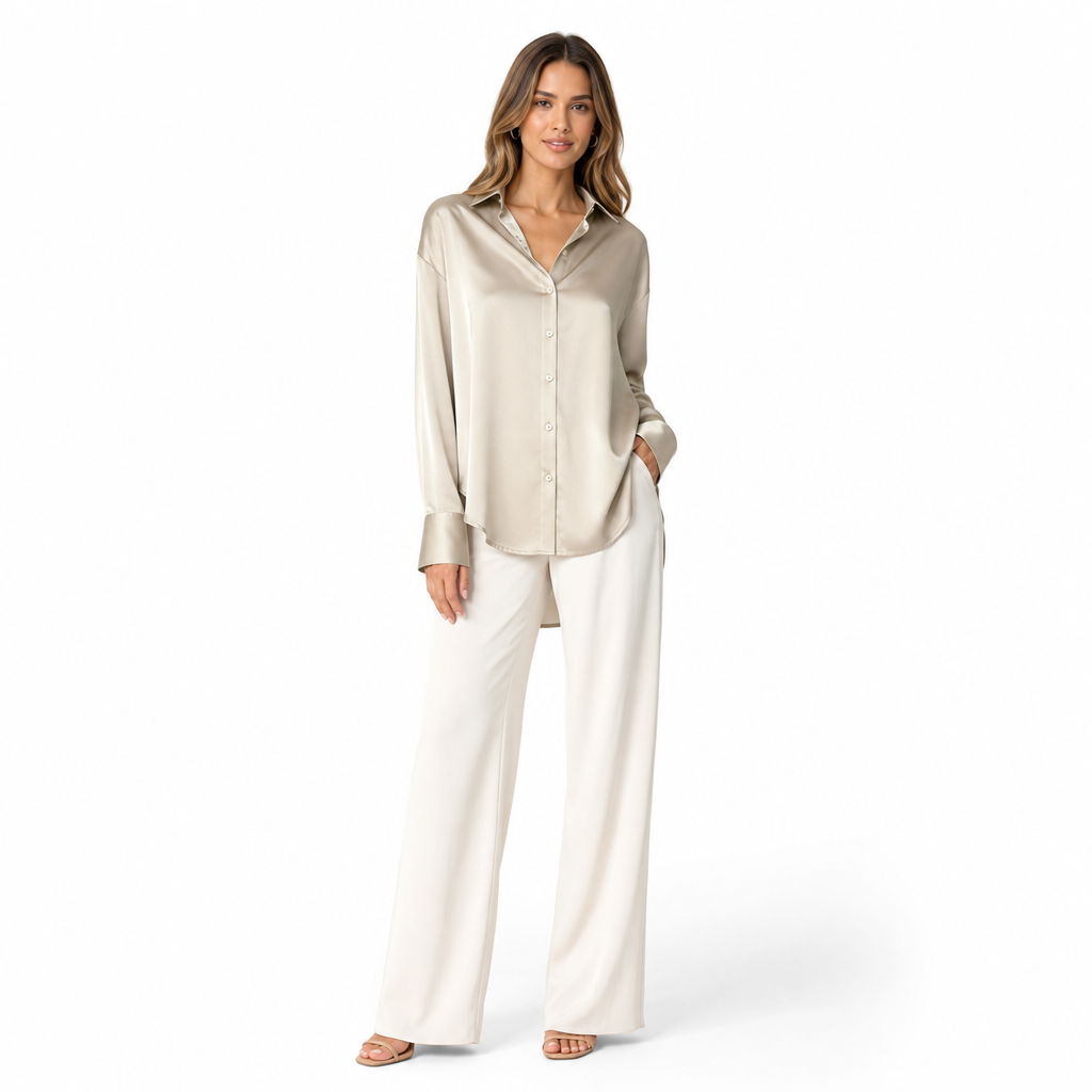 The Gianna Silk Blouse