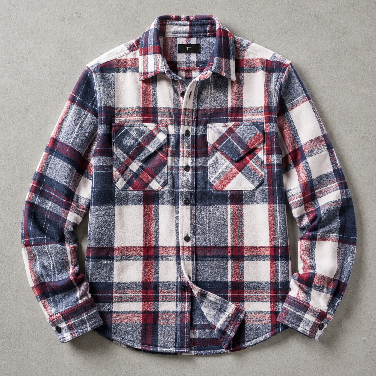 The Verona Brushed Plaid Shacket