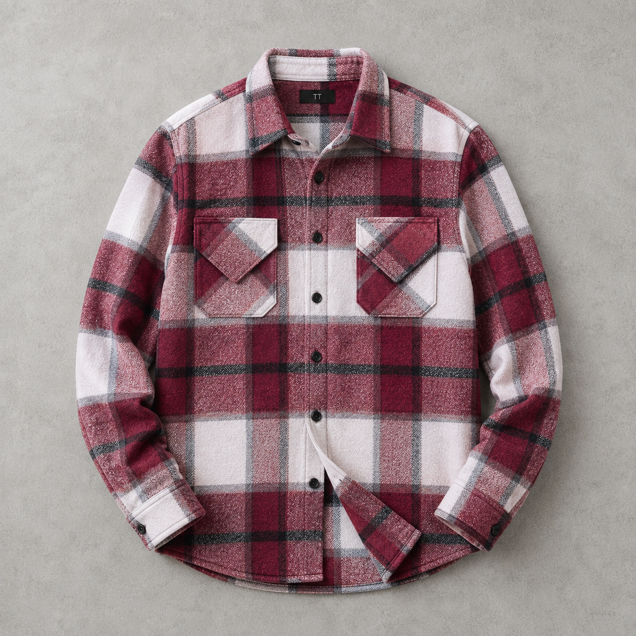 The Verona Brushed Plaid Shacket