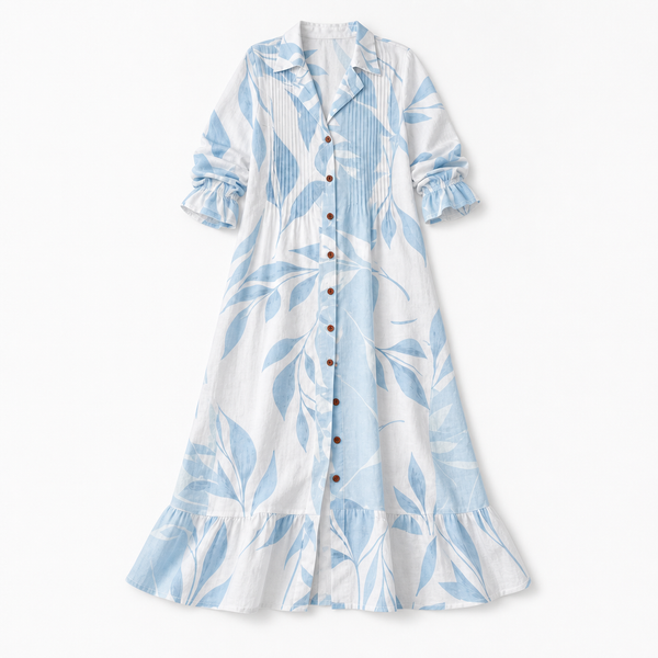 The Livie Maxi Shirt Dress