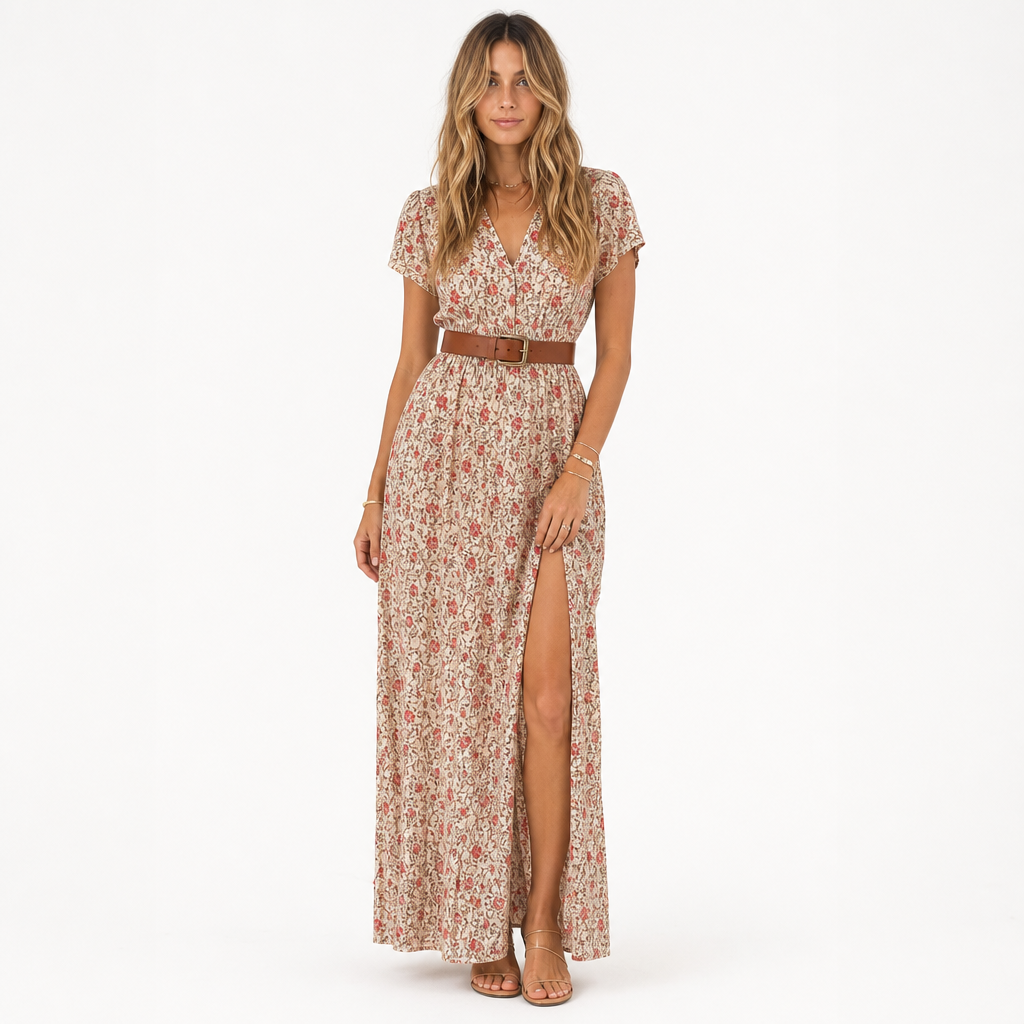 The Tahlee Bohemian Maxi Dress
