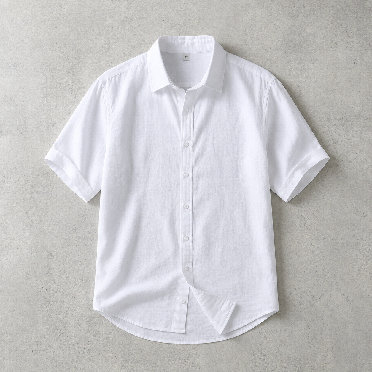 The Lucca Short Sleeve Linen Shirt