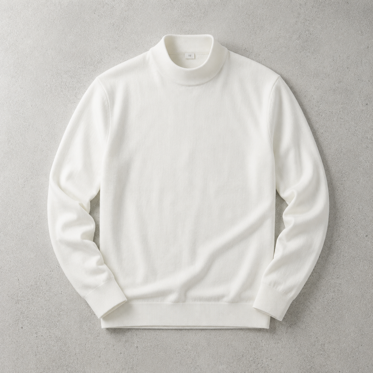 The Menton Mock Neck Knit Sweater