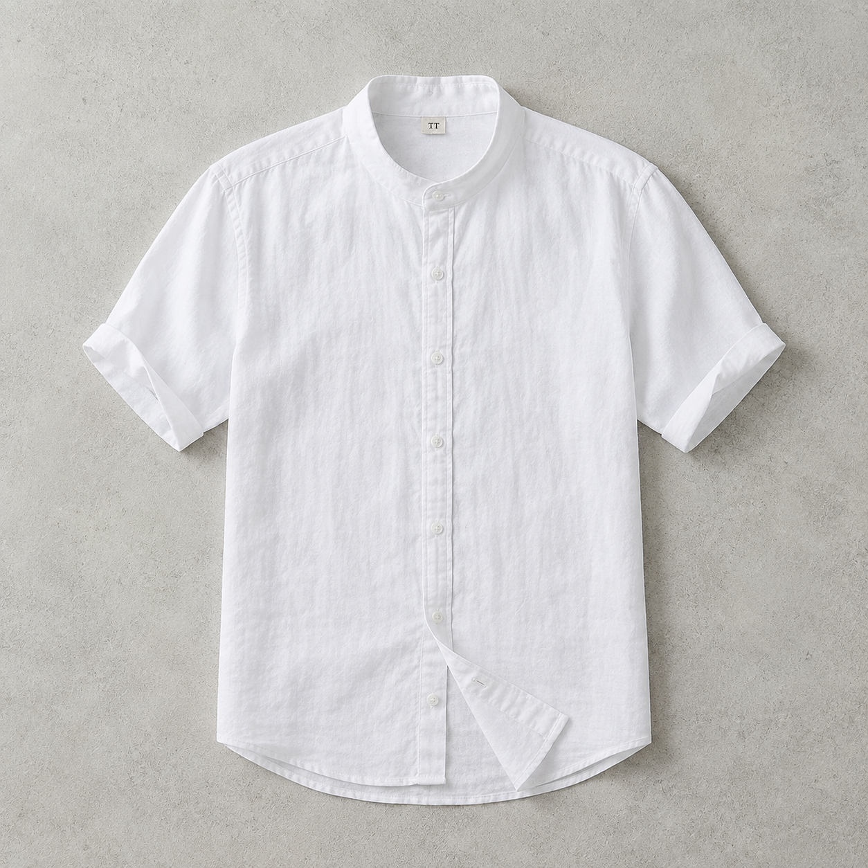 The Lucca Short Sleeve Linen Shirt