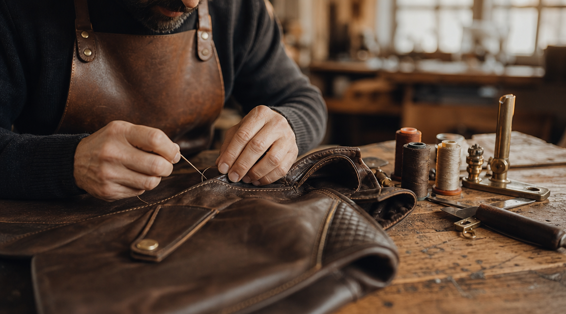 Hand-finishing at Theodore Townsend